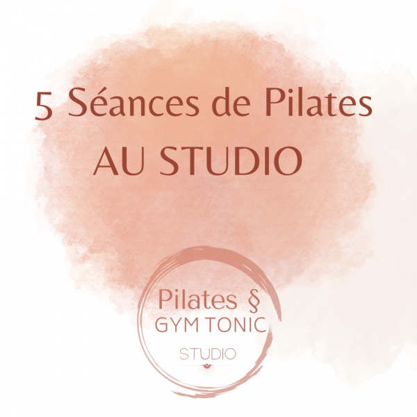 Bon cadeau : 5 séances de Pilates au Studio
