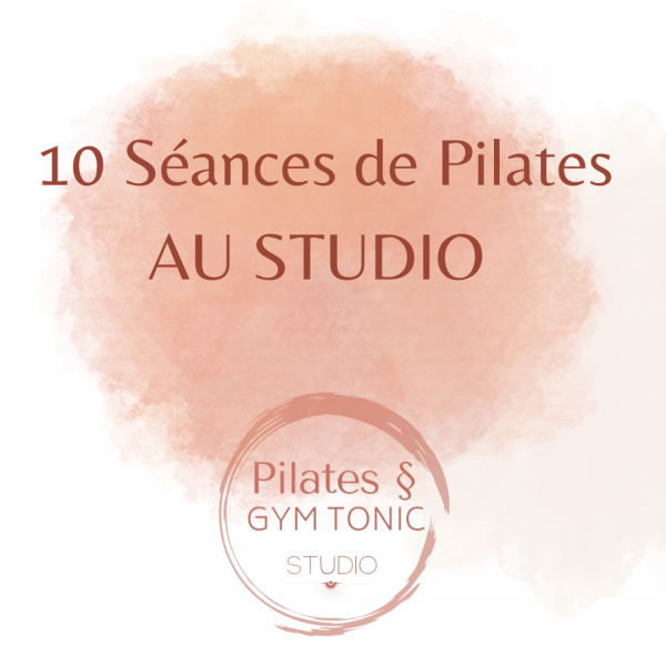 Bon cadeau : 10 séances de Pilates au Studio