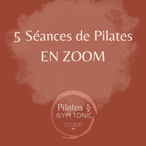 Bon cadeau : 5 séances de Pilates en Zoom