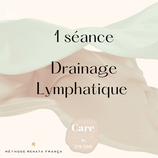 Bon cadeau : 1 Séance drainage lymphatique